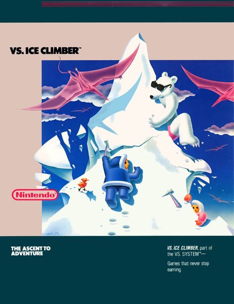 Archivo:Ilustracion oficial de Vs. Ice Climber.jpg