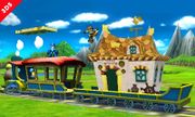 Mega Man y Fox en el Tren de los Dioses - (SSB. for 3DS).jpg