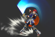 Vista previa de Danza doble del sable en el Taller de personajes de Super Smash Bros. for Wii U.