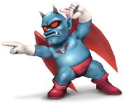Art oficial del Demonio en Super Smash Bros. Brawl.