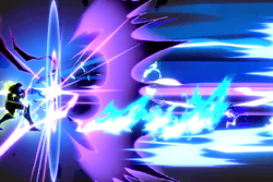 Vista previa de Láser de Phazon en la sección de Técnicas de Super Smash Bros. Ultimate