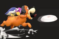 Vista previa de Tiro al plato en la sección de Técnicas de Super Smash Bros. Ultimate