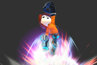 Vista previa de Gancho cohete en el Taller de personajes de Super Smash Bros. for Wii U