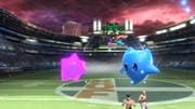 Destello atacando con Trozos de estrella en Super Smash Bros. Ultimate.