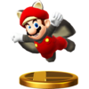 Trofeo de Mario ardilla voladora SSB4 (Wii U).png