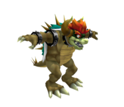 Pose T de Giga Bowser.