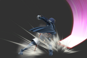 Vista previa de la Danza del sable de Lucina en el Taller de personajes de Super Smash Bros. for Wii U.