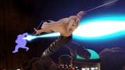 Sephiroth/Sefirot usando Corte en Super Smash Bros. Ultimate.