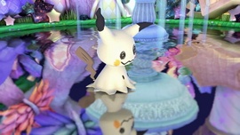 Mimikyu en Fuente de los sueños.