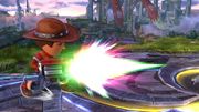 Ataque fuerte lateral Tirador Mii SSB4 Wii U.jpg