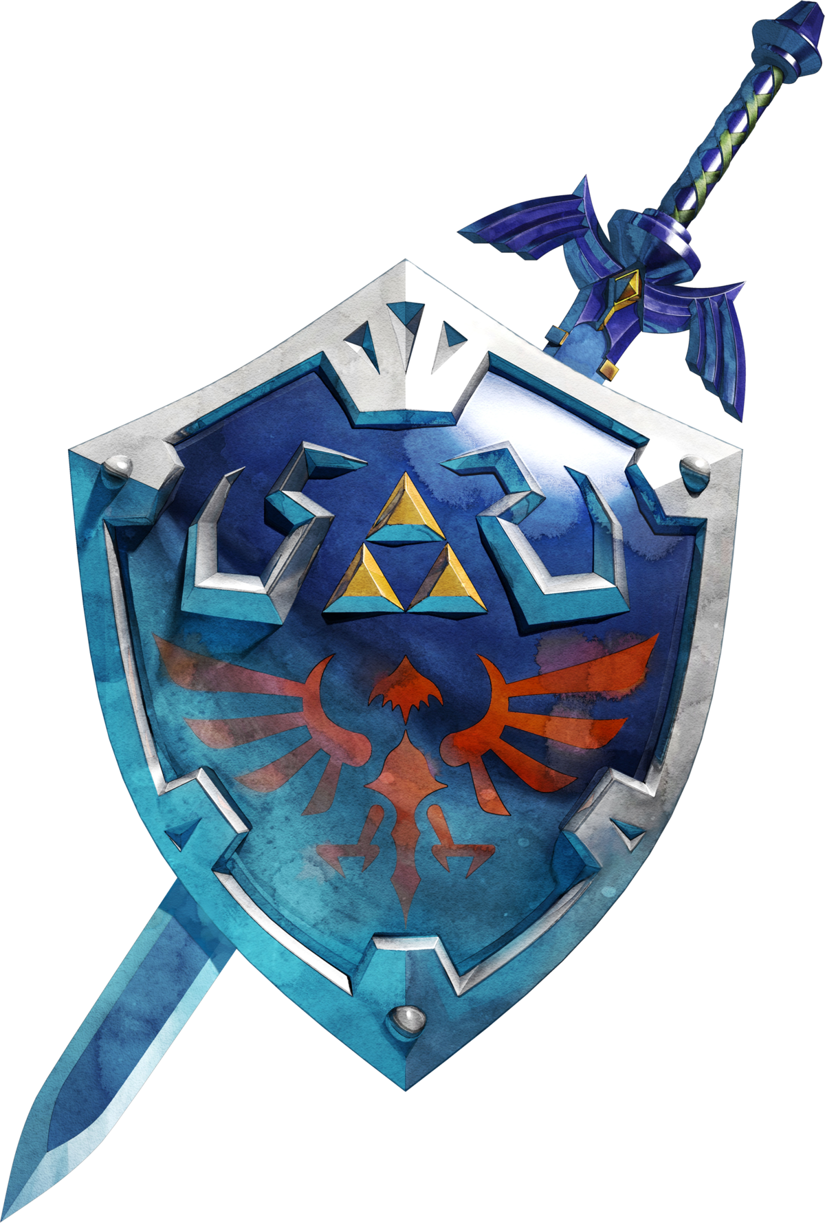Escudo Hylian Princesa Zelda Arte, Escudo, Emblema, Logo, Videojuego ...