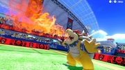 Aliento de fuego en Mario Tennis Aces.