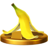 Trofeo de Cáscara de plátano SSB4 (Wii U).png
