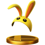 Trofeo de Capucha de conejo SSB4 (Wii U).png