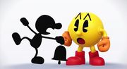 Pac-Man y Mr Game & Watch juntos (Trailer SSB4).jpg