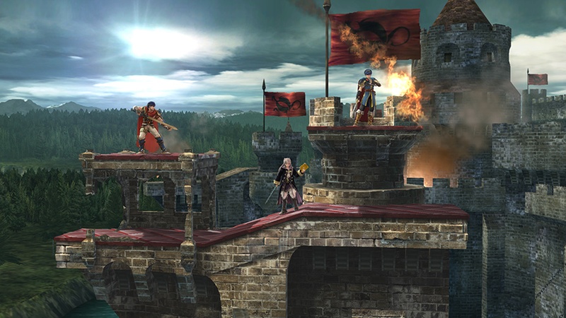 Archivo:Marth, Ike y Daraen en el Castillo Asediado SSB4 (Wii U) (1).jpg