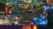Escenario en su forma original en Super Smash Bros. for Wii U.