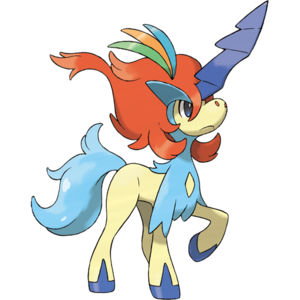 Forma brío de Keldeo.
