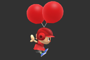 Vista previa de Casco de globos en el Taller de personajes de Super Smash Bros. for Wii U.