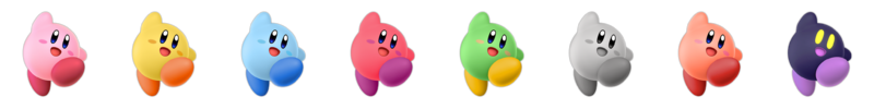 Archivo:Paleta de colores Kirby SSBU.png