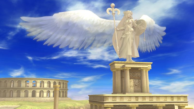 Archivo:Estatua de Palutena SSB4 (Wii U).jpg
