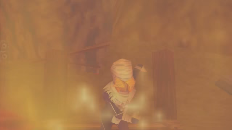 Archivo:Sheik preparando Desaparición en The Legend of Zelda Ocarina of Time.png