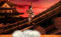 Ryu usando Shoryuken en Super Smash Bros. for Nintendo 3DS