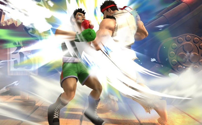 Archivo:Ryu ataca a Little Mac SSB4 (Wii U).jpg