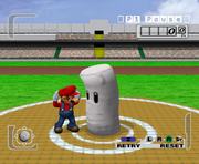 El Saco de arena en Super Smash Bros. Melee.