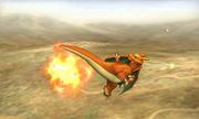 Ataque aereo hacia atras de Charizard SSB4 (3DS).jpg
