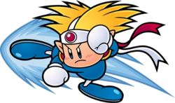 Art oficial de Knuckle Joe en Kirby Super Star Ultra