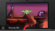Vista general del escenario en Super Smash Bros. para Nintendo 3DS.