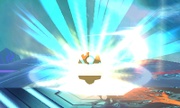 La Poké Ball al abrirse en Super Smash Bros. for Nintendo 3DS.