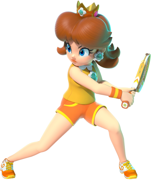 Archivo:Daisy en Mario Tennis Aces.png