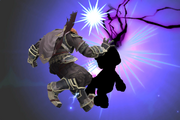 Vista previa de Salto oscuro en el Taller de personajes de Super Smash Bros. for Wii U.