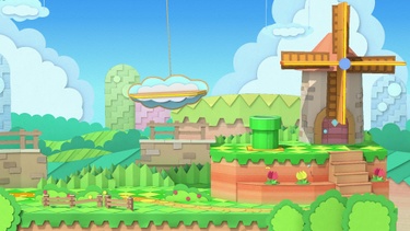 Vista del escenario en Super Smash Bros. Ultimate