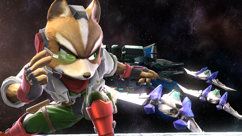 Archivo:Créditos Modo Senda del guerrero Fox SSB4 (Wii U).png