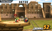 Bomba a punto de estallar en Bomba Smash SSB4-3DS.jpg