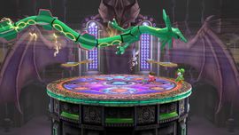 Rayquaza en la Liga Pokémon de Kalos.