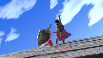 Kirby y Héroe en Altar de Yggdrasil SSBU.png