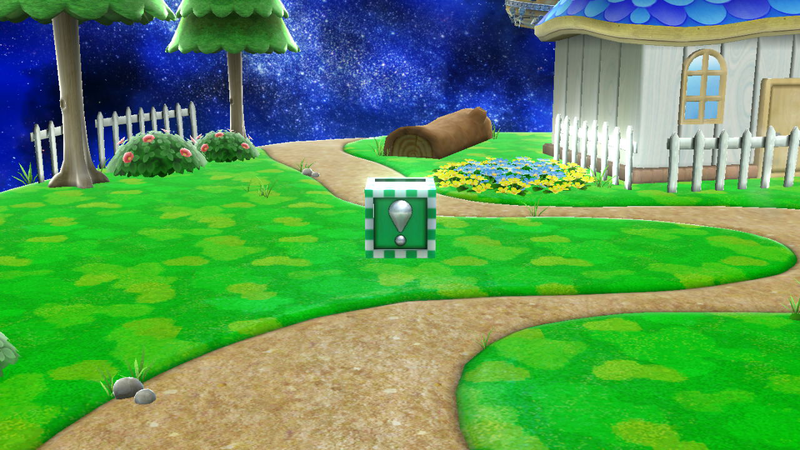 Archivo:Bloque verde en SSB4 (Wii U).png