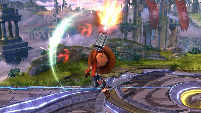 Archivo:Ataque fuerte hacia arriba Tirador Mii SSB4 Wii U.jpg