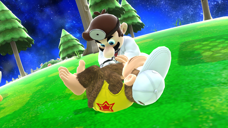 Archivo:Créditos Modo Leyendas de la lucha Dr. Mario SSB4 (Wii U).png