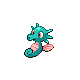 Imagen de Horsea variocolor en Pokémon Diamante y Pokémon Perla