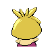 Imagen posterior de Smoochum variocolor en Pokémon Platino
