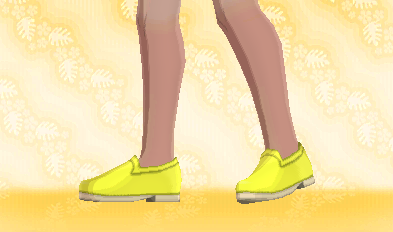 Archivo:Zapatos Planos Amarillo.png