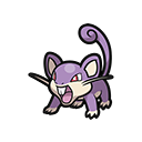 Icono de Rattata en Pokémon HOME