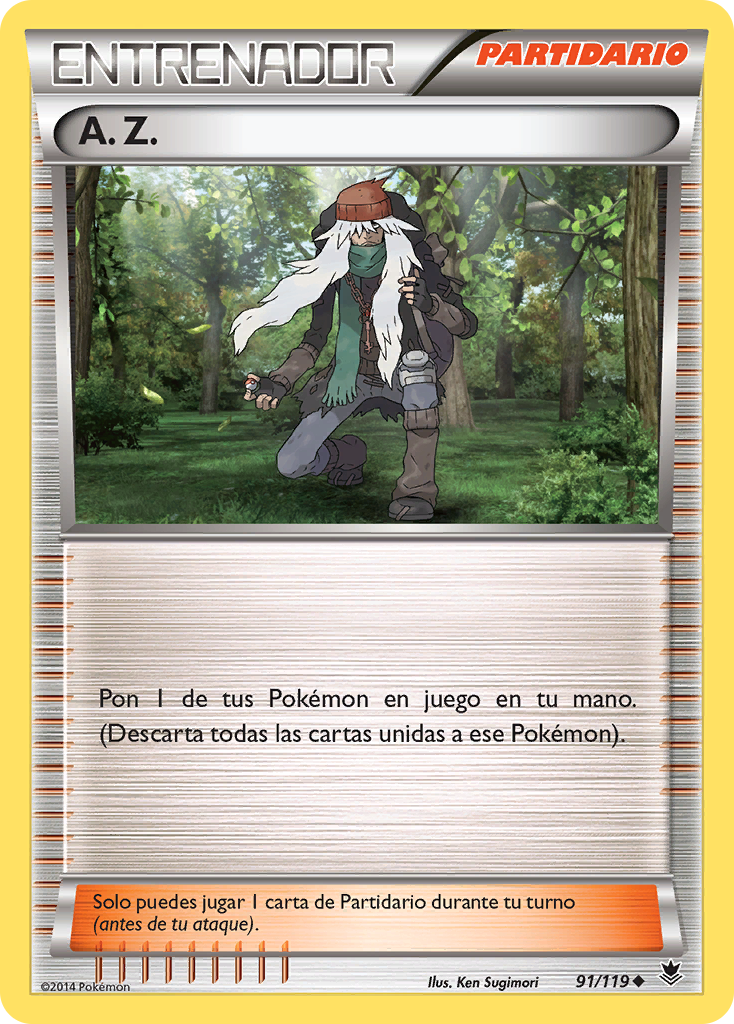A. Z. - WikiDex, la enciclopedia Pokémon