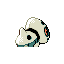 Imagen posterior de Aron variocolor en Pokémon Esmeralda