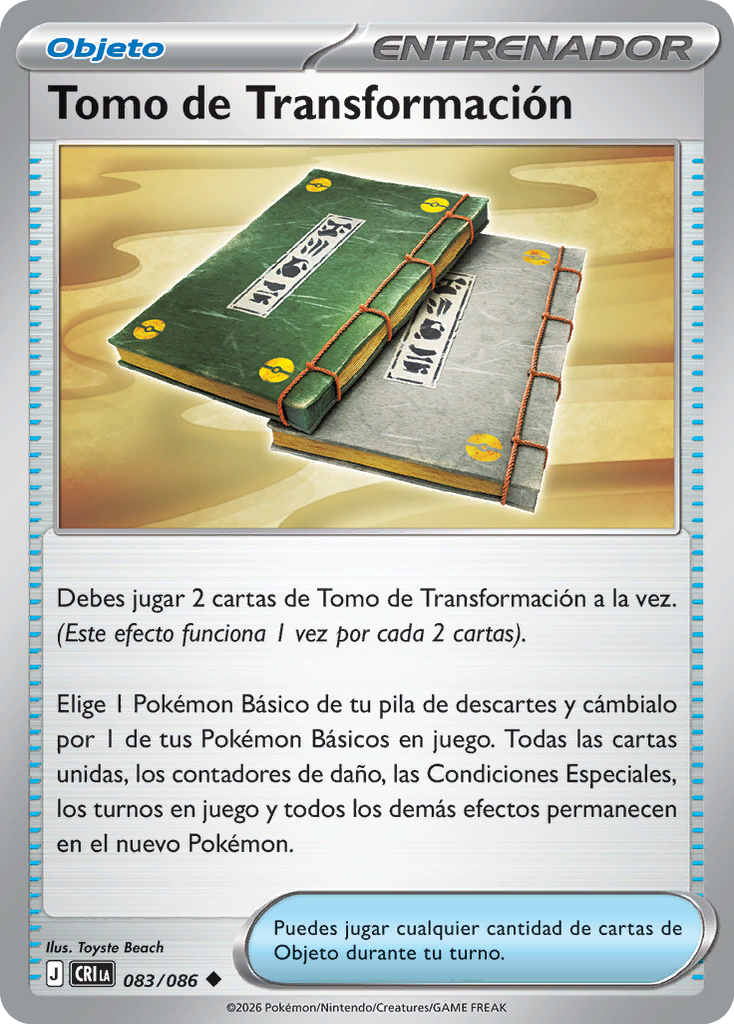 Tomo de Transformación (TCG) - WikiDex, la enciclopedia Pokémon